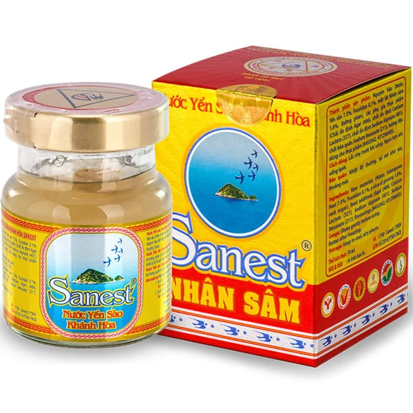 Yến Sào Sanest nhân sâm 1 lọ