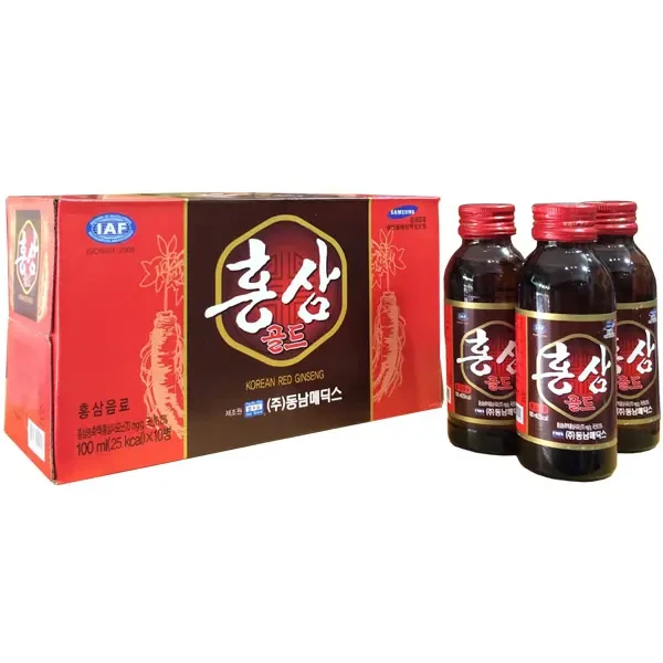 Nước Nhân Sâm Hộp 10 Chai