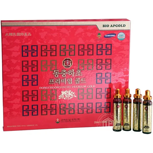 Nước đông trùng hạ thảo Hàn Quốc hộp 20 ống