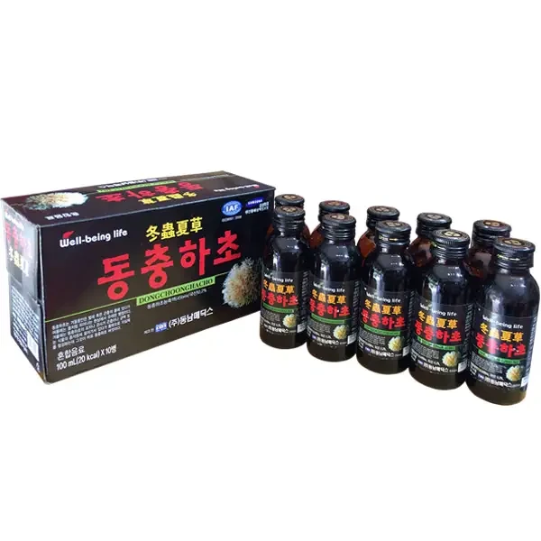 Nước uống vị đông trùng