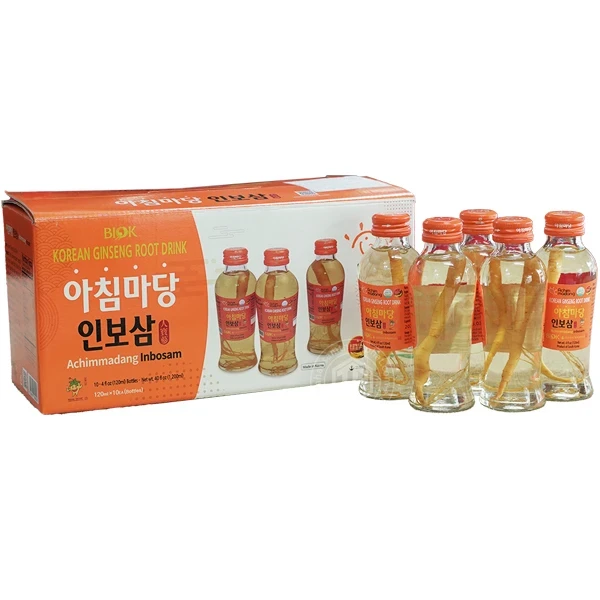 Nước sâm nguyên củ Achimmadang hộp 10 chai x 120ml