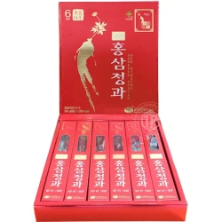 Hồng sâm củ tẩm mật ong chính hãng KGS hộp 300g sâm Hàn Quốc 6 năm tuổi