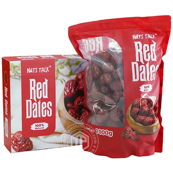 Táo đỏ sấy khô loại 1 hộp 1kg