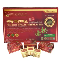 Viên Tinh Dầu Thông Đỏ Hàn Quốc Kwangdong Chính hãng 120 Viên Cao cấp chất lượng