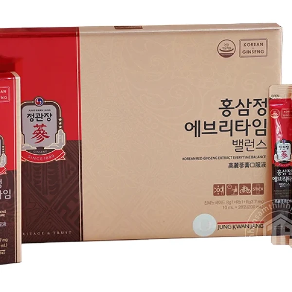Nước hồng sâm Balance KGC 20 gói