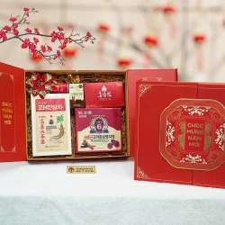 Hộp Quà Xuân Vạn Phúc - Set 09 - Hộp quà tặng tết cao cấp Xuân Bính Ngọ 2026