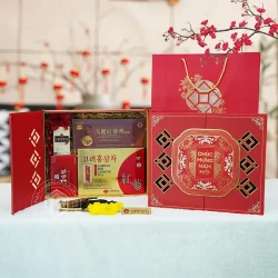Hộp Quà Xuân Vạn Phúc - Set 46 - Hộp quà tặng tết cao cấp Xuân Bính Ngọ 2026