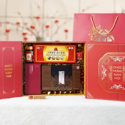 Hộp Quà Xuân Trường Thọ - Set 20 - Hộp quà tặng tết cao cấp Xuân Bính Ngọ 2026