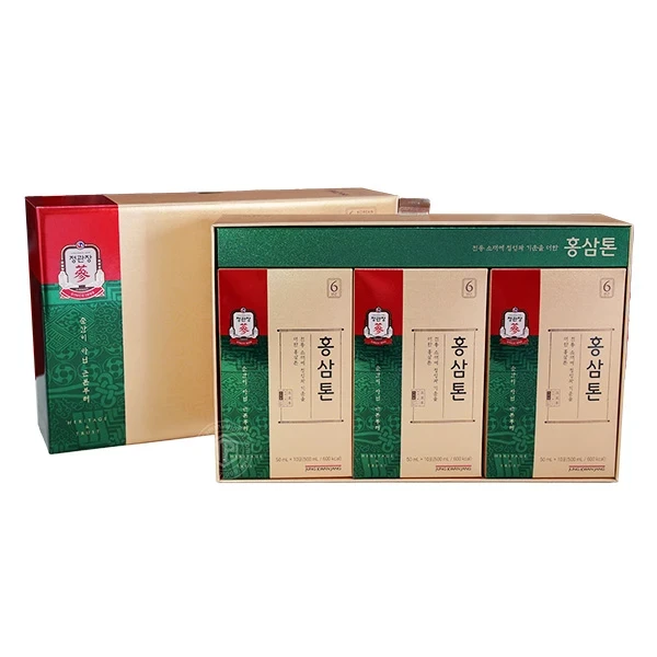 Nước hồng sâm Chính phủ Hàn Quốc cao cấp KGC Plus Mild hộp 30 gói Jung Kwan Jang
