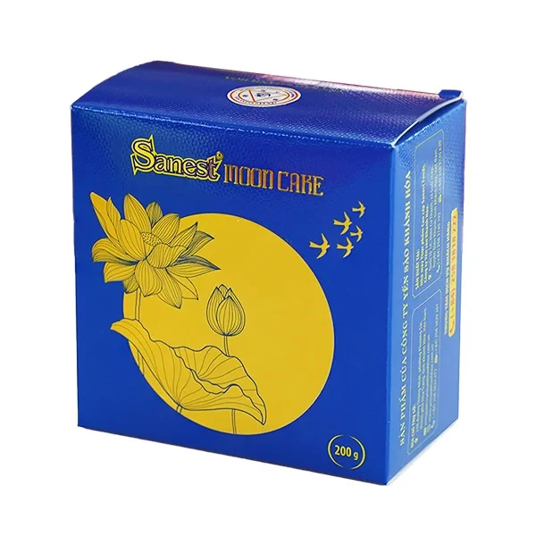 Bánh trung thu Yến Sào nhân mềm hộp 1 bánh x 200gr