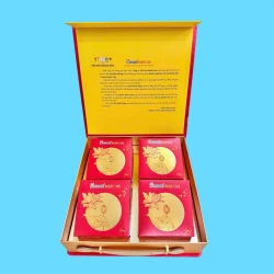 Bánh trung thu Yến Sào thập cẩm hộp 4 bánh x 200gr
