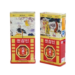 Hồng sâm củ khô hộp thiếc 300g Bio Chính hãng Hàn Quốc