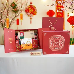 Hộp Quà Xuân Bách Lộc - Set 26 - Hộp quà tặng tết cao cấp Xuân 2026