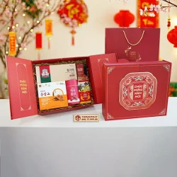 Hộp Quà Xuân Bách Lộc - Set 55 - Hộp quà tặng tết cao cấp Xuân 2026