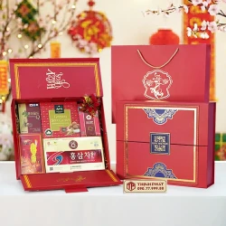 Hộp Quà Xuân Vạn Phúc - Set 24 - Hộp quà tặng tết cao cấp Xuân 2026