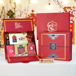 Hộp Quà Xuân Vạn Phúc - Set 63 - Hộp quà tặng tết cao cấp Xuân 2026