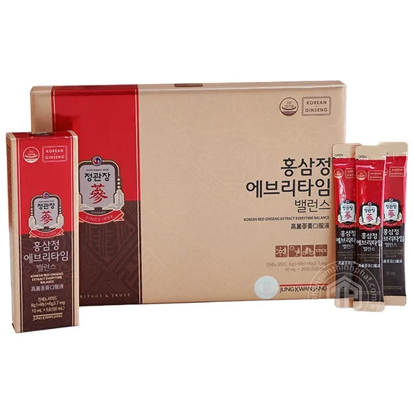 Nước hồng sâm Balance KGC 20 gói