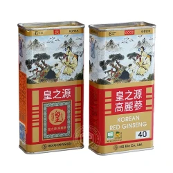 Hồng sâm củ khô hộp thiếc HG Bio 37.5g chính hãng Hàn Quốc