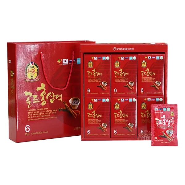 Nước Hồng Sâm 6 Năm Korea Red Ginseng Drink Sobek chính hãng Hàn Quốc