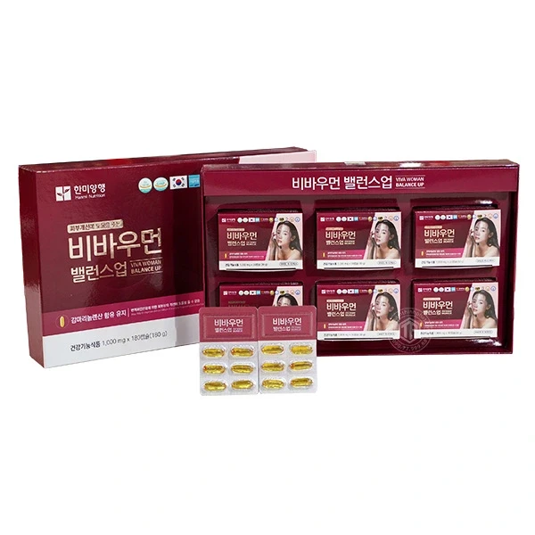Viên uống cân bằng nội tiết tố nữ Hàn Quốc hộp 180 viên