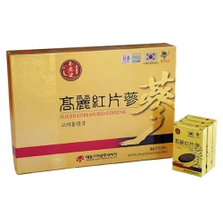 Hồng sâm khô thái lát Daedong Hàn Quốc 200g 10 hộp nhỏ