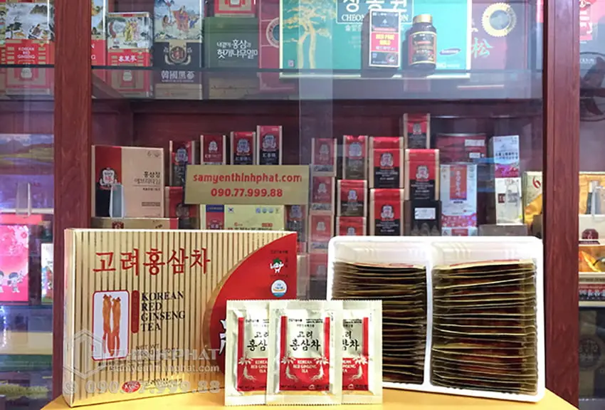 Trà sâm Hàn Quốc KGS hộp 50 gói