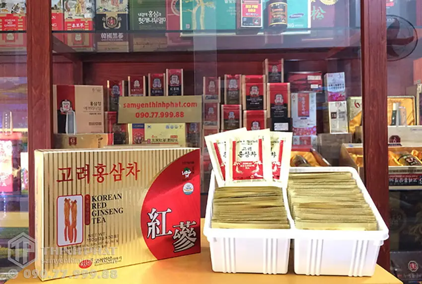Trà sâm Hàn Quốc KGS hộp 50 gói