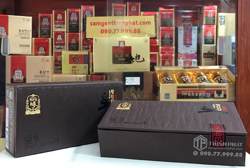 Viên hồng sâm linh đan Chính phủ Hàn Quốc Jung Kwan Jang KGC hộp 3 viên Viên hồng sâm linh đan Chính phủ Hàn Quốc Jung Kwan Jang KGC hộp 3 viên