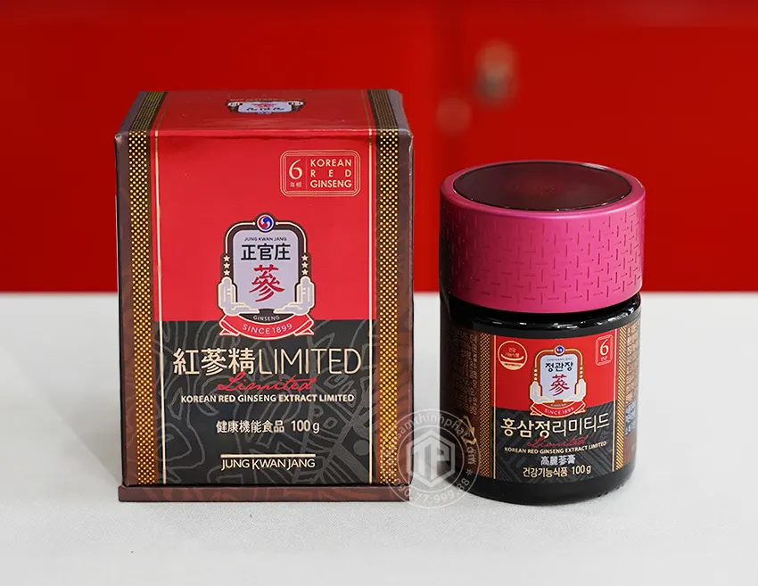 Cao địa sâm Chính phủ Hàn Quốc tinh chất cao hồng sâm Jung Kwan Jang KGC thượng hạng lọ 100g Cao địa sâm Chính phủ Hàn Quốc tinh chất cao hồng sâm Jung Kwan Jang KGC thượng hạng lọ 100g