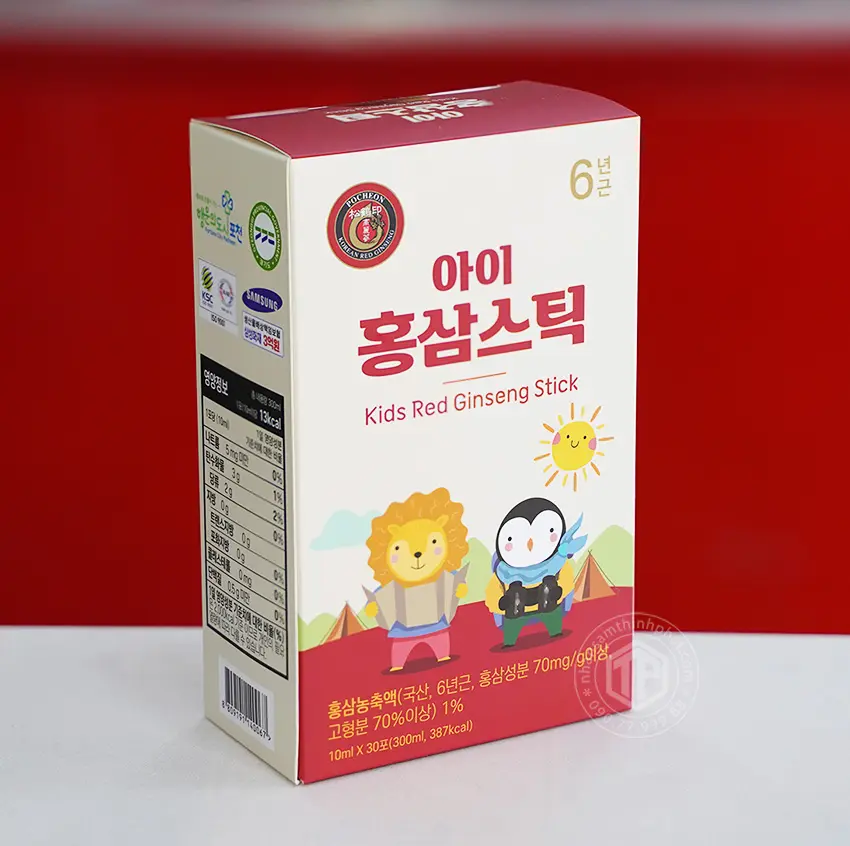Nước hồng sâm Pocheon dành cho trẻ em dạng thanh - Kids red ginseng stickNước hồng sâm Pocheon dành cho trẻ em dạng thanh - Kids red ginseng stick Nước hồng sâm Pocheon dành cho trẻ em dạng thanh - Kids red ginseng stickNước hồng sâm Pocheon dành cho trẻ em dạng thanh - Kids red ginseng stick