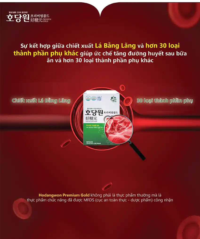 Nước ổn định đường huyết