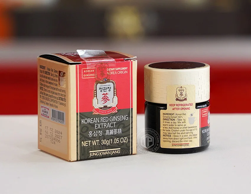 Cao hồng sâm KGC cao cấp lọ 30g chính hãng sâm Chính phủ Hàn Quốc Jung Kwan Jang