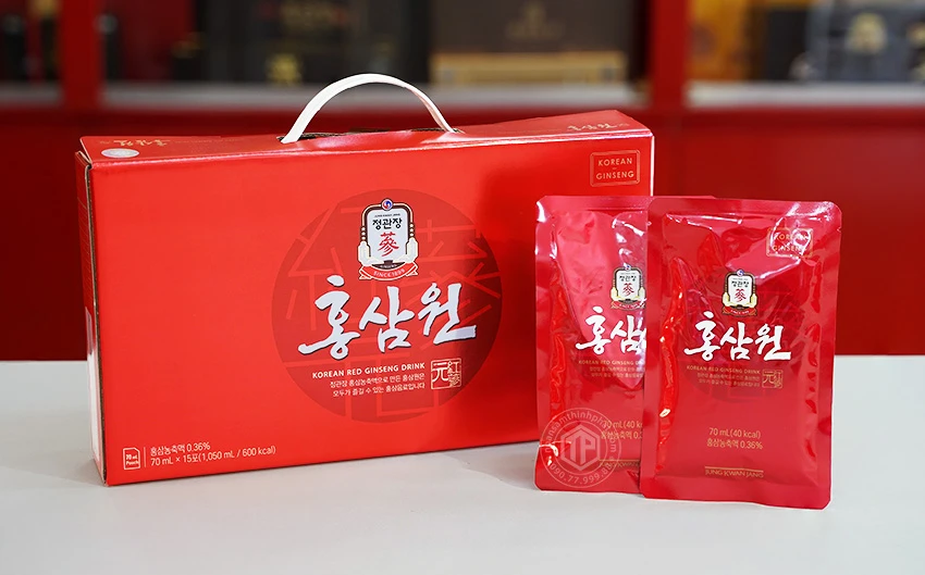 Nước hồng sâm KGC 15 gói sâm Chính phủ Hàn Quốc Jung Kwan Jang Nước hồng sâm KGC 15 gói sâm Chính phủ Hàn Quốc Jung Kwan Jang
