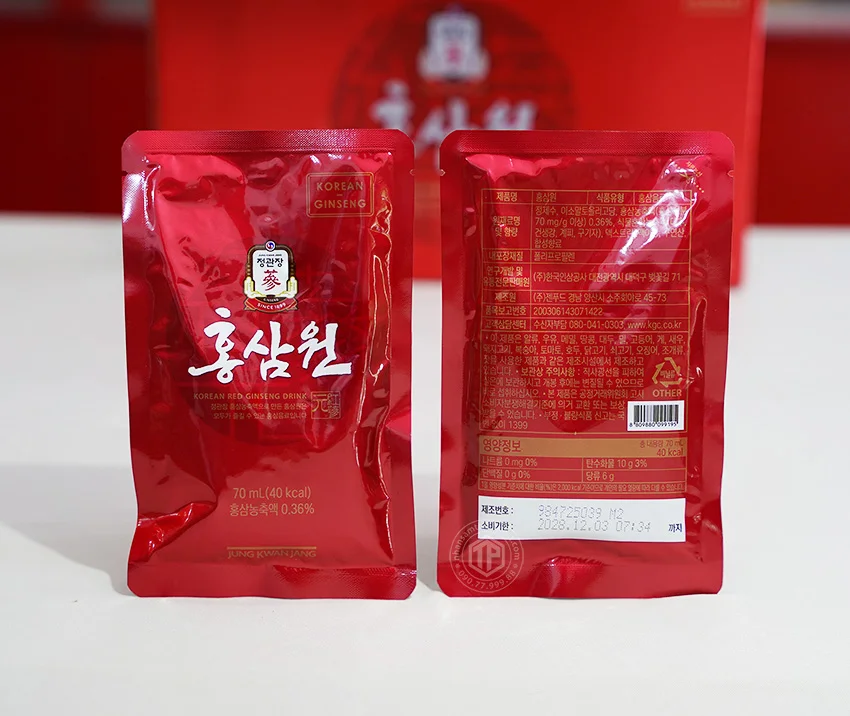 Nước hồng sâm KGC 15 gói sâm Chính phủ Hàn Quốc Jung Kwan Jang Nước hồng sâm KGC 15 gói sâm Chính phủ Hàn Quốc Jung Kwan Jang