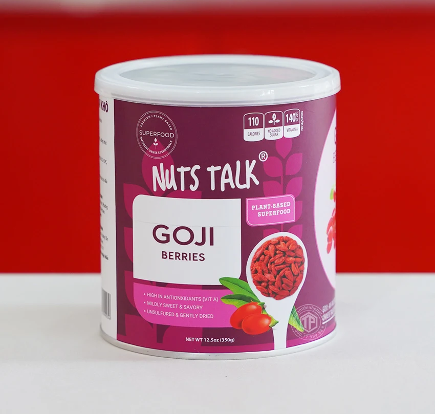 Kỷ tử sấy khô Goji Berries lon 350g