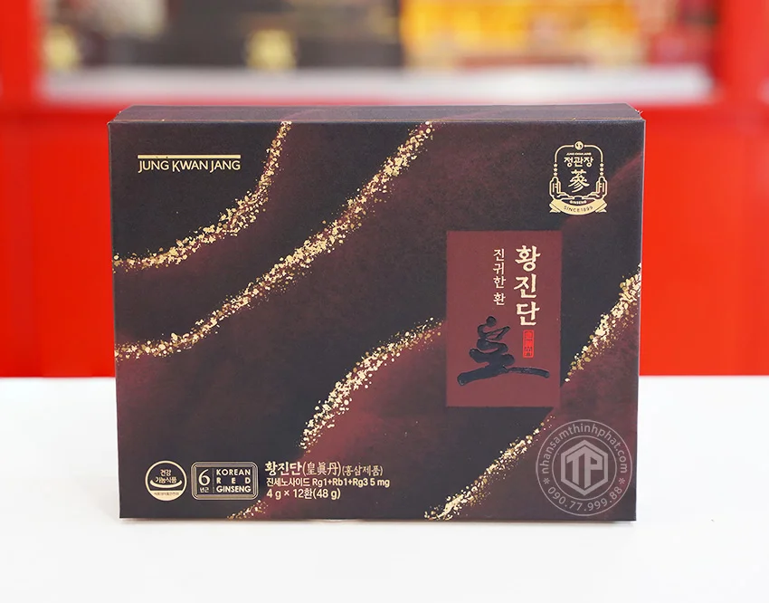 Hồng sâm linh đan KGC Hwangjidan Jung Kwan Jang 12 viên