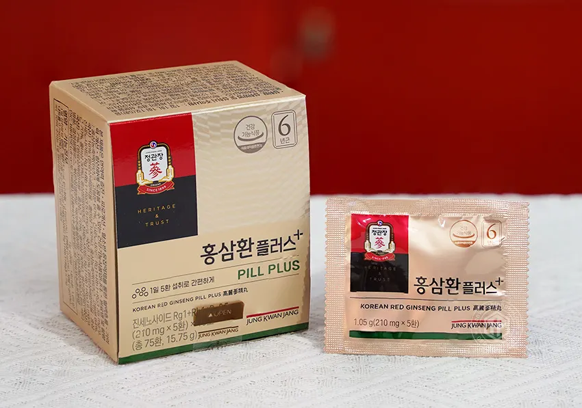 Viên cao hồng sâm cao cấp KGC Jung Kwan Jang pill plus hộp 75 viên