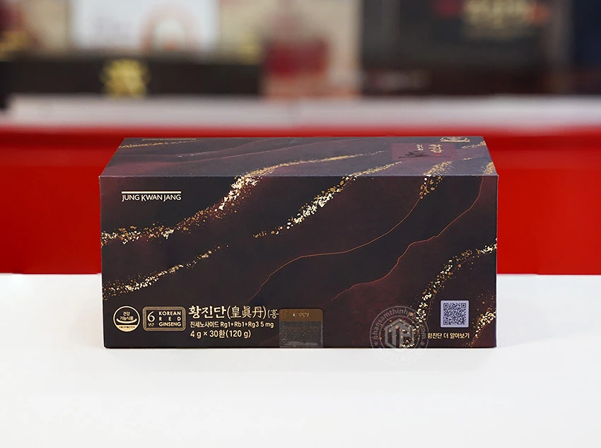 Viên hồng sâm linh đan Chính phủ Hàn Quốc Jung Kwan Jang KGC hộp 30 viên