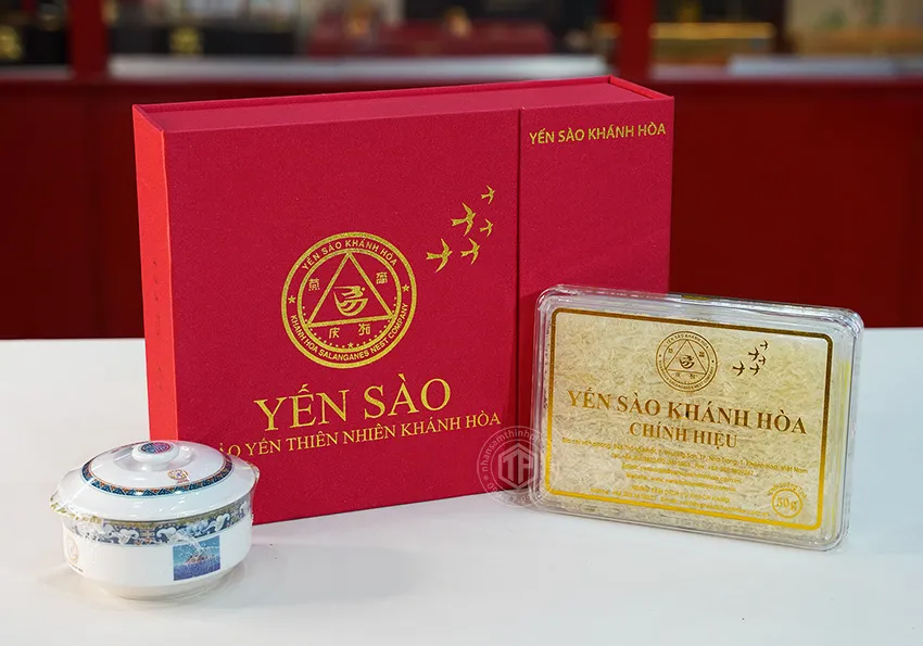 Tổ Yến Sào Khánh Hòa yến đảo hộp quà tặng 50g - 015G